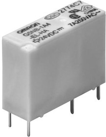 G5NB-1A4-EL-HA DC24, Реле питания, SPST-NO, 24 В DC, 7 А, G5NB-EL, Сквозное Отверстие, Без Защелки G5NB-1A4-EL-HA DC24, Реле питания, SPST-NO, 24 В DC, 7 А, G5NB-EL, Сквозное Отверстие, Без Защелки