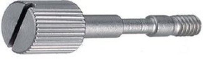 2-1393561-9, Knurled screw Nickel UNC 4-40