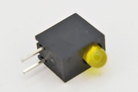 L-710A8CB/1YD, LED; in housing; yellow; 3mm; No.of diodes: 1; 20mA; 40°; 2.1?2.5V