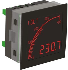 APM-VOLT-ANO, Digital Voltmeter, LCD Display 4-Digits 1%, 68 x 68 mm