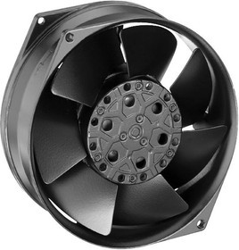 W2S130-AA25-01, AC Axial Fan, серия W2S130, IP20, 115 В, Circular, 172 мм, 55 мм, Качения, 223.6 фут