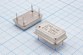 Кварцевый генератор 30.72МГц 5В/HCMOS в корпусе FULL=DIL14, гк 30720 \\FULL\CM\5В\CXO-14B\ETX