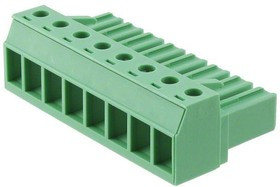 PC 4/ 8-ST-7,62, Съемная клеммная колодка, 7.62 мм, 8 вывод(-ов), 24AWG до 10AWG, 4 мм², Винт, 20 А PC 4/ 8-ST-7,62, Съемная клеммная колодка, 7.62 мм, 8 вывод(-ов), 24AWG до 10AWG, 4 мм², Винт, 20 А