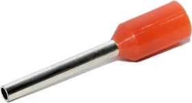 Наконечник штыревой втулочный изолированный KTE 0.5-10 0.5мм2/L=10мм/Оранжевый (упак=500 шт..)