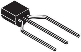 BC546CTA, Bipolar Transistors - BJT NPN 65V 100mA HFE/800