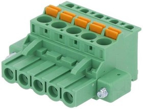 2EDGKDAM-5.0-05P-14-00AH, Разъемный клеммник, 5мм, Кол-во полюс: 5, угловой 90°, вилка, 320В 2EDGKDAM-5.0-05P-14-00AH, Разъемный клеммник, 5мм, Кол-во полюс: 5, угловой 90°, вилка, 320В