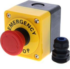 A22E-M-11B, Switch Emergency Stop N.O./N.C. SPST/SPST Mushroom Button 10A 440VAC 380VDC Screw Panel Mount A22E-M-11B, Switch Emergency Stop N.O./N.C. SPST/SPST Mushroom Button 10A 440VAC 380VDC Screw Panel Mount