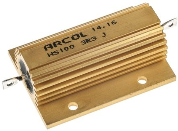 HS100 3R3 J, Wirewound Resistor 100W, 3.3Ohm, 5% HS100 3R3 J, Wirewound Resistor 100W, 3.3Ohm, 5%