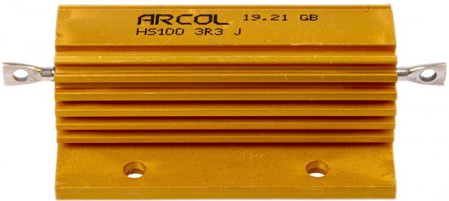 HS100 3R3 J, Wirewound Resistor 100W, 3.3Ohm, 5% HS100 3R3 J, Wirewound Resistor 100W, 3.3Ohm, 5%