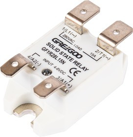 GF1R28L15N, Реле твердотельное 1зам. 5VDC 15А QUICK CONNECT