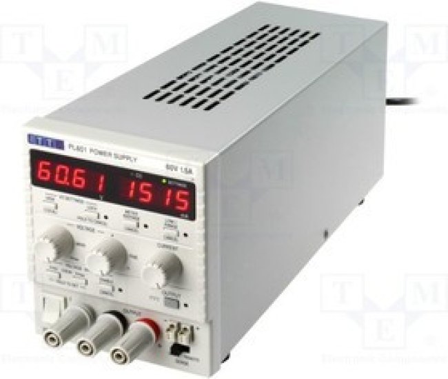 PL601, Блок питания: лабораторный, одноканальный, линейный, 0-60ВDC PL601, Блок питания: лабораторный, одноканальный, линейный, 0-60ВDC