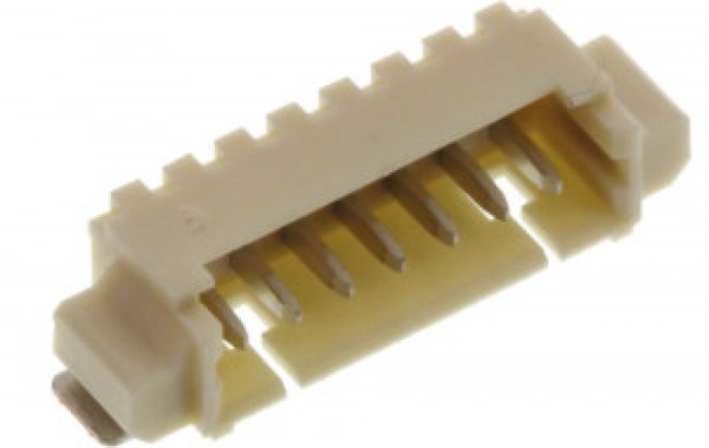 MX-53261-0771, Гнездо, провод-плата, "папа", PМикросхемаoBlade, 1,25мм, PIN: 7, SMT, 1А MX-53261-0771, Гнездо, провод-плата, "папа", PМикросхемаoBlade, 1,25мм, PIN: 7, SMT, 1А