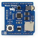 Music Shield, Плата расширения для Arduino на основе VS1053B с возможностью записи и воспроизведения