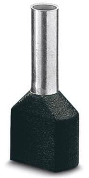 AI-TWIN 2X 1,5-8 BK, Кабельный наконечник AI-TWIN 2X 1,5-8 BK, Кабельный наконечник