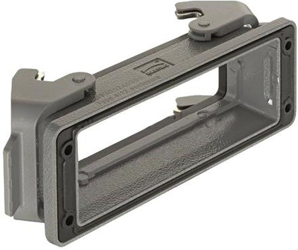 09300240392, Heavy Duty Power Connectors 24B Blkhd Rear Fit Double Lvr w/o frame