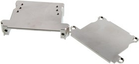 D37000ANE0/AA, D SUB BACKSHELL, SIZE 4, TOP OPEN