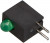 L-710A8CB/1GD, LED; in housing; green; 3mm; No.of diodes: 1; 20mA; 40°; 2.2?2.5V