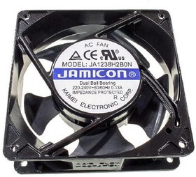 JA1238H2B0N-T, вентилятор 220В 120х120х38мм подшипник качения клеммы