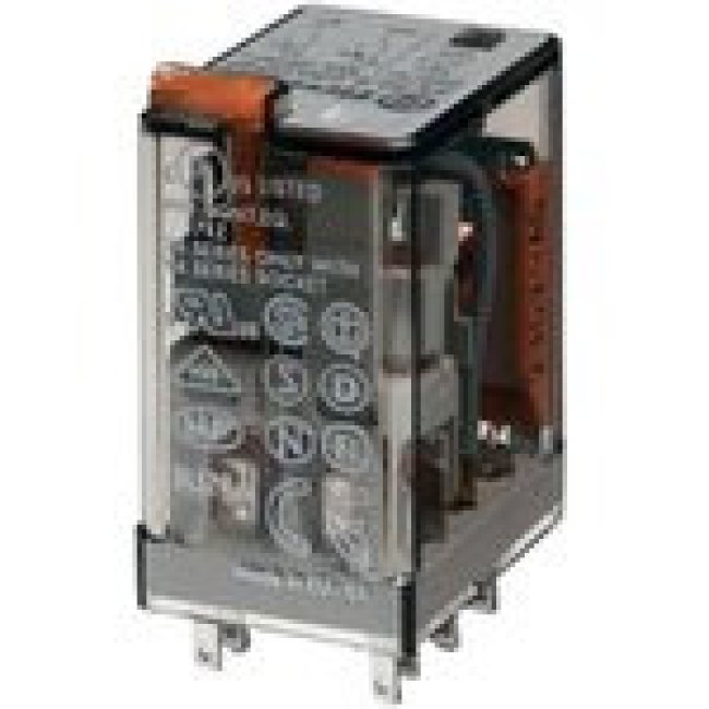 Finder, Промежуточное реле; 2 перекидных контакта 10А ; 230В AC;, 553282300040