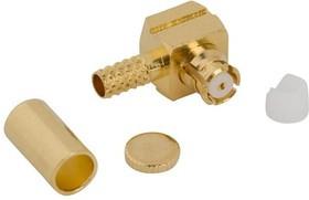 SMP-FR-C08-1, RF Connectors / Coaxial Connectors 50OHM SMP RA PLUG