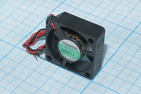 Вентилятор 30x30x10, 12В, 0,8Вт, 2L, шариковый подшипник, KDE1203PBF2-8, SUNO; №ВН465B вент 30x30x10\ 12В\0,8Вт\2L\ШП\ KDE1203PBF2-8\SUNO