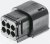 19418-0004, MX150L Female Connector Housing, 5.84mm Pitch, 4 Way, 2 Row