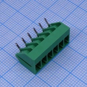 15EDGLC-3.5- 06P-14-00A(H), клеммный блок 6 контактов шаг 3.5мм 15EDGLC-3.5- 06P-14-00A(H), клеммный блок 6 контактов шаг 3.5мм