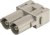 09140022646, Разъем для тяжелых условий, Han-Modular, Insert, 2 Контакта, Штекер, Винтовой Контакт 09140022646, Разъем для тяжелых условий, Han-Modular, Insert, 2 Контакта, Штекер, Винтовой Контакт