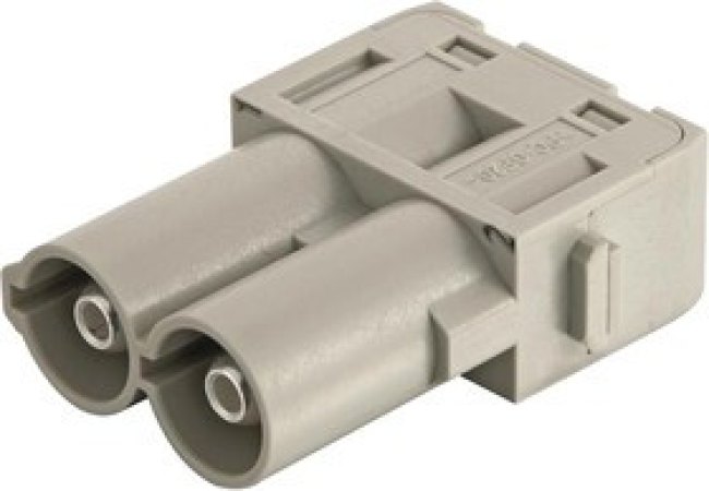 09140022646, Разъем для тяжелых условий, Han-Modular, Insert, 2 Контакта, Штекер, Винтовой Контакт 09140022646, Разъем для тяжелых условий, Han-Modular, Insert, 2 Контакта, Штекер, Винтовой Контакт
