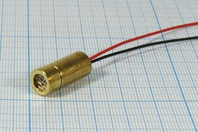 Светодиодная лазерная сборка 9x20,5, красный, 5мВт, TXL-07, 2L120