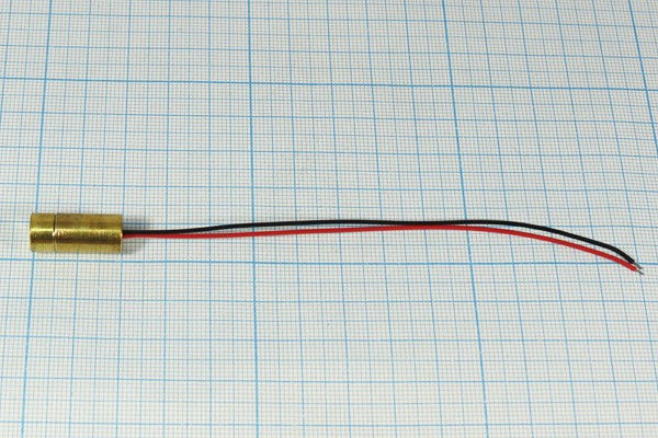 Светодиодная лазерная сборка 9x20,5, красный, 5мВт, TXL-07, 2L120
