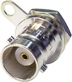 BNC123-BR4, jack Panel Mount BNC Connector, 50, Straight Body