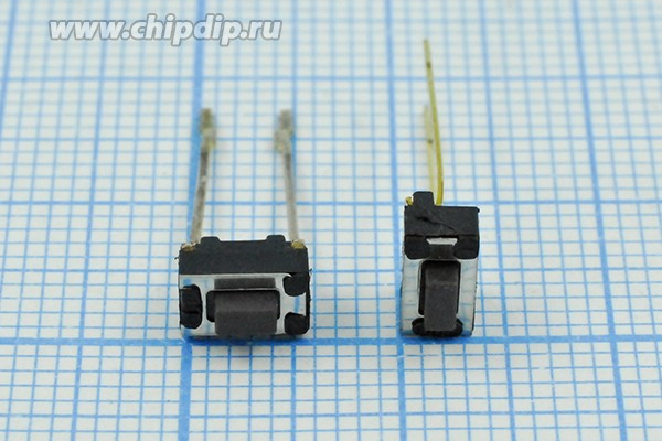 Тактовая кнопка, 6 x 3.5x 5.0, алгоритм работы NO, контакты 2LW13