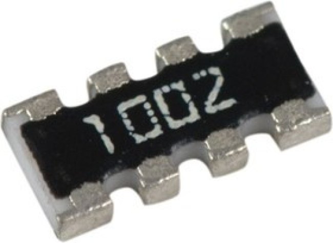 CAY10-820J4 4х82 Ом, ЧИП резисторная сборка (SMD)