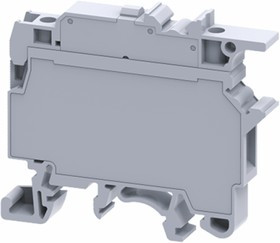 Клемма для предохранителей с индикатором винтовая OptiClip CF-4-HESILA 240В (5х20) 6.3А (0.2-6) сер. КЭАЗ 289798