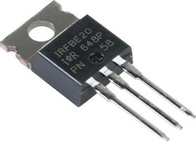 IRFBE20PBF, Транзистор, N-канал 800В 1.8А [TO-220AB]