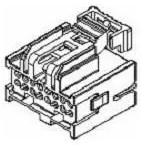 15394150-B, Automotive Connectors CON MP 064 16W FEM ASY