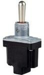 1NT1-8-TM, Switch Toggle (ON) ON SPDT Round Lever Screw 15A 277VAC 250VDC 372.85VA Panel Mount with Threads