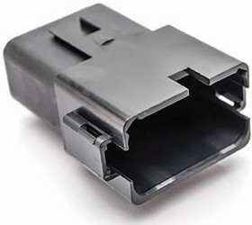 AT04-12PA-BLK, Automotive Connectors 12 Pin Recept. Key Positn A BLK