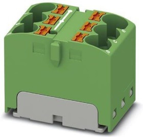 3273798, DIN Rail Terminal Blocks PTFIX 6X4 GN