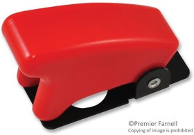 MCR17-10B(RED), SAFETY COVER, BLACK, M12 TOGGLE SWITCH