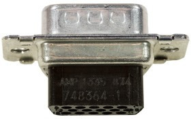 748364-1, D-Sub High Density Connectors PLUG 15P GRND INDNTS