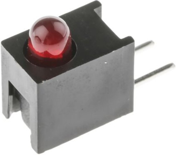 HLMP-1700-B00A2, 2 V Red LED 3mm Through Hole, HLMP-1700-B00A2