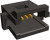 5-104071-7, AMPMODU System 50 Series Straight Through Hole PCB Header, 4 Contact(s), 1.27mm Pitch, 1 Row(s)