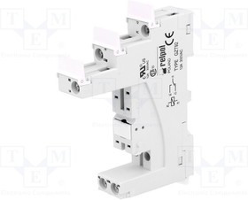 GZT92, Панелька, PIN: 5, 12А, 300ВAC, Монтаж: DIN,на панель, Серия: RM87N