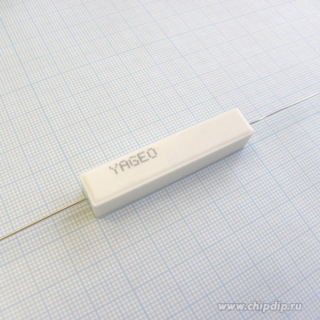 SQP10AJB-39R, Wirewound Resistors - Through Hole 10W 39 Ohm 5%