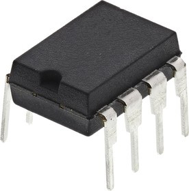 MCP6022-I/P, Микросхема, операционный усилитель, 10МГц, 2,5-5,5В, Ch: 2, DIP8