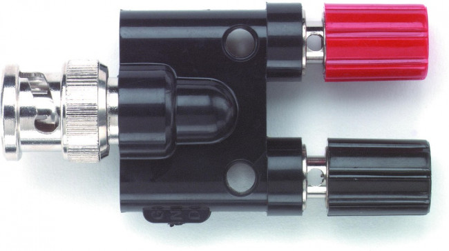 1296, RF Adapters - Between Series DBL W/BLK BASE BNC M