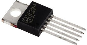 LM2575HVT-5.0, Conv DC-DC 4V to 60V Step Down Single-Out 5V 1A 5-Pin(5+Tab) TO-220 Tube LM2575HVT-5.0, Conv DC-DC 4V to 60V Step Down Single-Out 5V 1A 5-Pin(5+Tab) TO-220 Tube