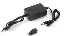 Mollusk-VR 12/1 источник питания 12В, 1А. Сетевой диапазон 110-245В провод с вилкой